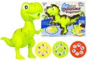 Projektor Dinozaur T-Rex Do Rysowania Malowania 18 Obrazków Pisaki 2w1