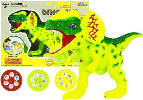 Projektor Dinozaur Do Rysowania Malowania 18 Obrazków Pisaki 2w1
