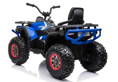 Quad na Akumulator XMX607 Dla Dzieci Światła LED MP3 Niebieski