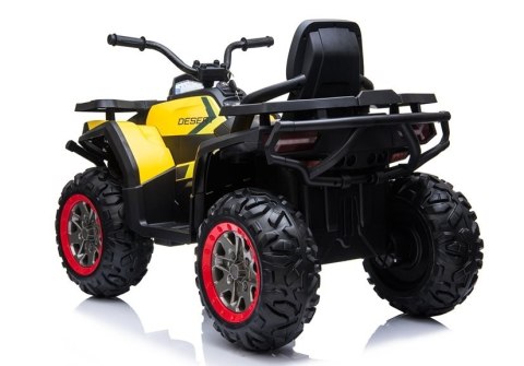 Quad na Akumulator XMX607 Dla Dzieci Światła LED MP3 Żółty