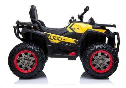 Quad na Akumulator XMX607 Dla Dzieci Światła LED MP3 Żółty