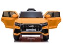 Auto na Akumulator Audi Q8 JJ2066 Pilot Światło LED MP3 Żółty Lakier