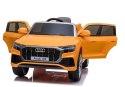 Auto na Akumulator Audi Q8 JJ2066 Pilot Światło LED MP3 Żółty Lakier
