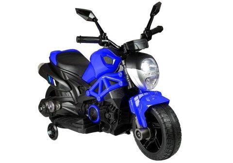 Motor na Akumulator Motocykl Dla Dzieci GTM1188 Światło LED Niebieski