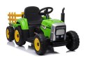 Traktor na Akumulator z Przyczepą XMX611 Pilot Światła LED Zielony