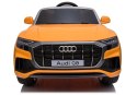 Auto na Akumulator Audi Q8 JJ2066 Pilot Światło LED MP3 Żółty Lakier