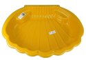 Piaskownica Basen Dla Dzieci 2w1 Muszelka Żółta 110cm 2075