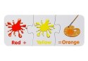 Puzzle Edukacyjne Kolory Po Angielsku 10 Połączeń
