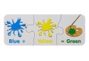 Puzzle Edukacyjne Kolory Po Angielsku 10 Połączeń