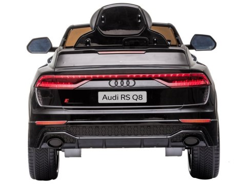 Samochód na akumulator Audi RS Q8 Światła LED MP3 Pilot Czarny