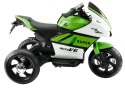 Motorek Trójkołowy Dla Dzieci HT-5188 Światła LED MP3 Zielony