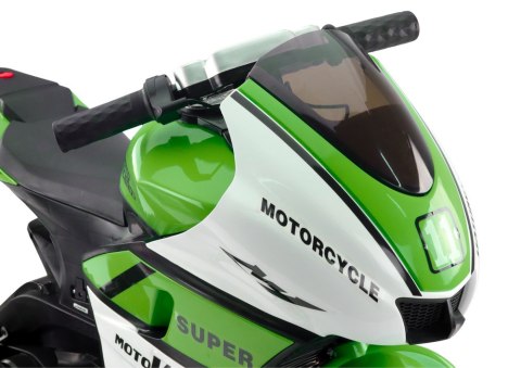 Motorek Trójkołowy Dla Dzieci HT-5188 Światła LED MP3 Zielony