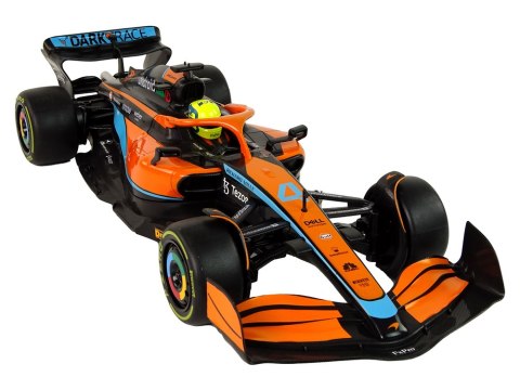 Auto Wyścigowe McLaren F1 Zdalnie Sterowany RC Rastar Pomarańczowy 1:12