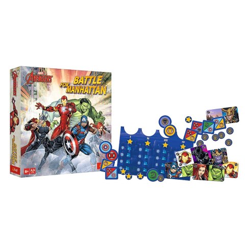 Gra rodzinna Battle for Manhattan Avengers Trefl 02512