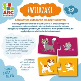Gra edukacyjna dla dzieci Zwierzaki ABC Malucha Trefl 01940
