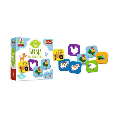 Gra edukacyjna dla dzieci Farma ABC Malucha Trefl 01944