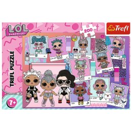 Puzzle - 200 - Słodkie Laleczki - LOL Surprise! - Trefl 13288