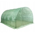 Tunel Ogrodowy Foliowy Szklarnia Na Warzywa Okna Zielony UV 4x2,5x2 M 10M²