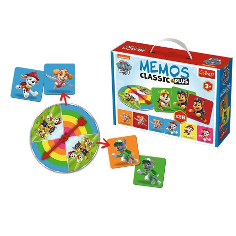 Gra Memos Classic i Plus Psi Patrol Trefl 02269