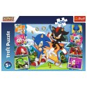 Puzzle - 100 - Poznaj Sonica - Trefl 16465