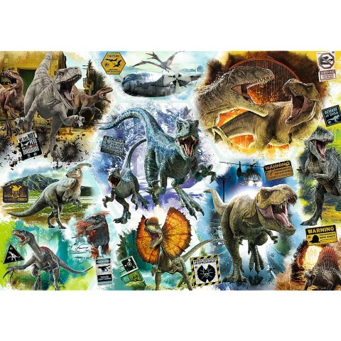 Puzzle - "1000" - Na tropie dinozaurów 10727