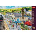 Puzzle - 1000 Premium Plus - Tea Time: Dworzec kolejowy - Trefl 10810