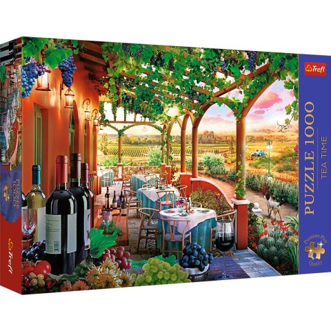 Puzzle - 1000 Premium Plus - Tea Time: Włoska Winnica - Trefl 10807
