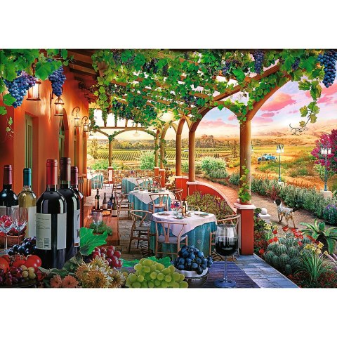 Puzzle - 1000 Premium Plus - Tea Time: Włoska Winnica - Trefl 10807