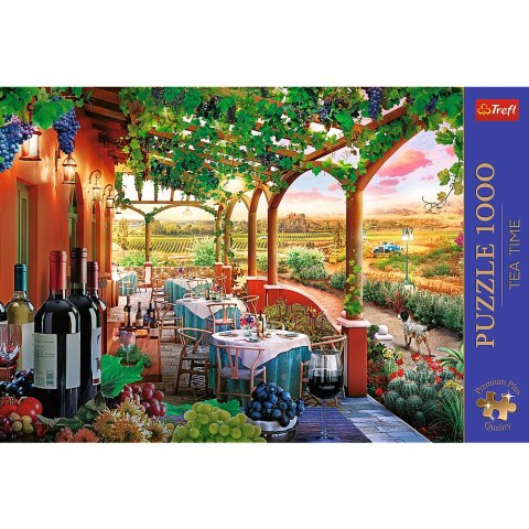 Puzzle - 1000 Premium Plus - Tea Time: Włoska Winnica - Trefl 10807