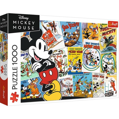 Puzzle - 1000 - W świecie Mikiego - Myszka Miki - Trefl 10741
