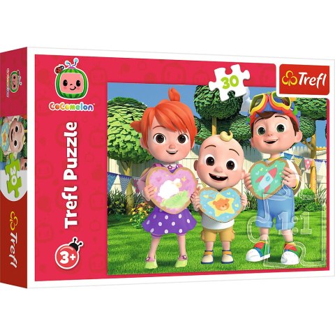 Puzzle - 30 - Cocomelon - Bawmy sie razem! - Trefl 18295