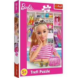 Puzzle - 100 - Poznaj Barbie - Trefl 16458