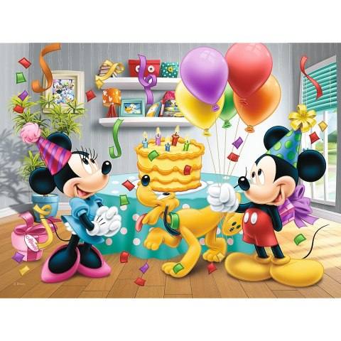 Puzzle - 30 - Tort urodzinowy - Myszka Miki - Trefl 18211
