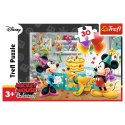 Puzzle - 30 - Tort urodzinowy - Myszka Miki - Trefl 18211