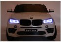 Auto Na Akumulator NOWE BMW X6M SUV Światła LED MP3 Pilot Białe
