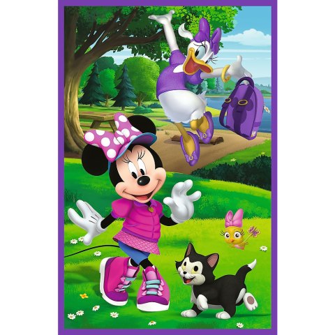 Puzzle - 3x80 - Minnie i przyjaciele - Disney - Myszka Mini - Trefl 34889