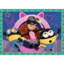 Puzzle - 4w1 (35, 48, 54, 70) - Zwariowane Minionki - Trefl 34648