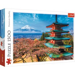 Puzzle - 1500 - Góra Fudżi - HUBER - Trefl 26132