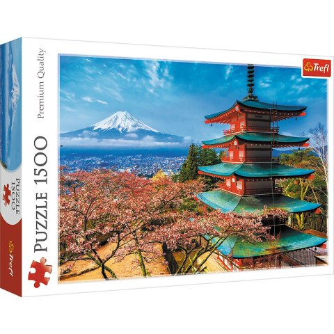 Puzzle - 1500 - Góra Fudżi - HUBER - Trefl 26132