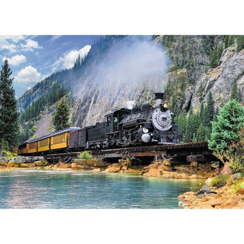 Puzzle - 500 - Górski pociąg - Trefl 37379