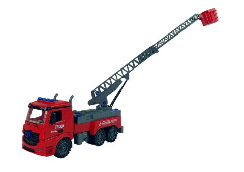 Straż Pożarna Wóz Do Rozkręcania DIY Śrubokręt Czerwony