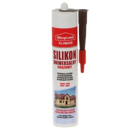 SILIKON UNIWERSALNY SUN-310-BR KARTUSZ 310 ml BRĄZOWY WKRĘT-MET KLIMAS