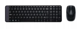 Zestaw klawiatura i mysz Logitech Wireless Desktop MK220