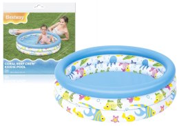 Dmuchany Basen Ogrodowy Dla Dzieci Zwierzątka 102 cm Bestway 51008