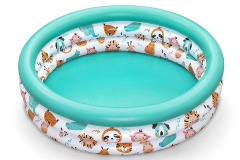 Dmuchany Basen Ogrodowy Dla Dzieci Zwierzątka 102 cm Bestway 51008