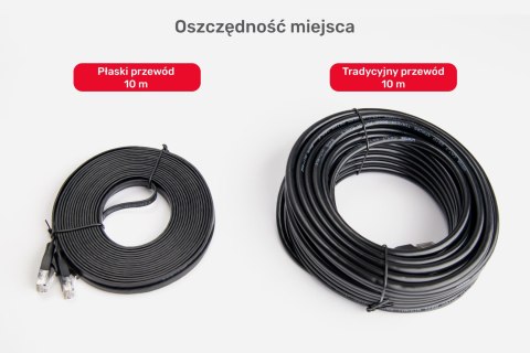 Unitek Kabel sieciowy płaski Ethernet Cat.7 10m