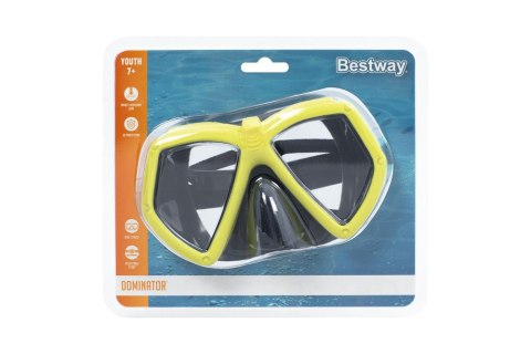 Maska Okulary Do Pływania Żółte Bestway 22040