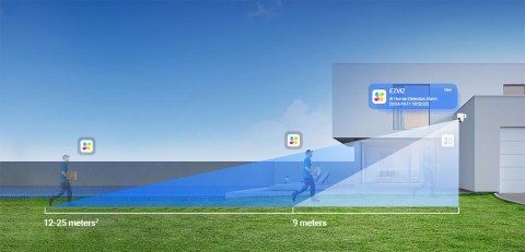 Kamera IP Ezviz HB8c Lite bateryjna PT Wi-Fi 4MP