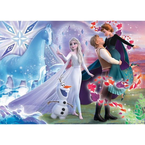 Puzzle - 200 - Magiczny świat sióstr - Kraina Lodu II - Trefl 13265