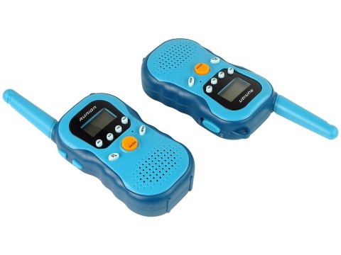 Zestaw Walkie Talkies Krótkofalówki Dla Dzieci Niebieskie